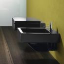 Szykowna czerń miski wc 