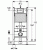 Geberit Stelaż podtynkowy Geberit Duofix basic H112 stelaż do WC