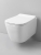 A16 miska podwieszana rimless WC biała z deską slim